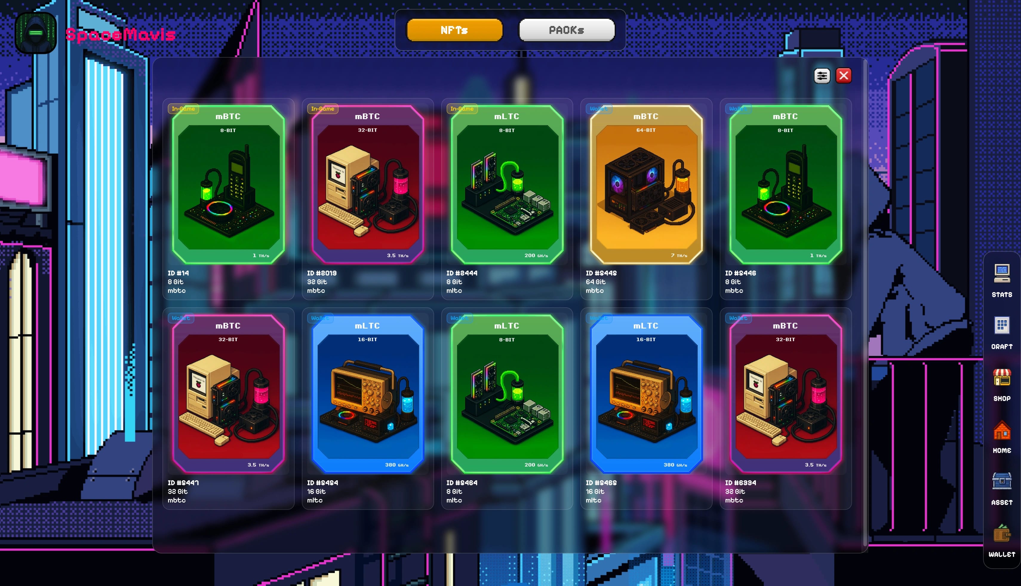 Bitminer gameplay screenshot 2 - mining simulator interface